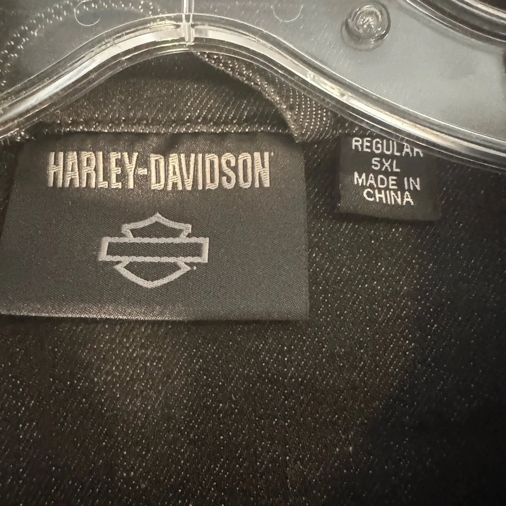 Harley-Davidson Charcoal Denim‎ Jacket